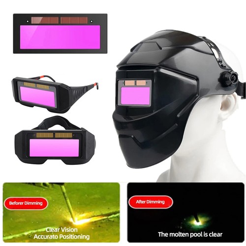 Solar Helmet Auto Darkening Welding Lens Filter Shade For Welding Cuting 1/2pcs - Picture 4 of 14