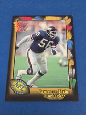 1991 Wild Card #144 Lawrence Taylor New York Giants FOOTBALL Card 2M
