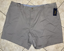 Polo Ralph Lauren Mens 42 Classic Fit 6" Stretch Shorts Grey w/ Blue Pony NWT