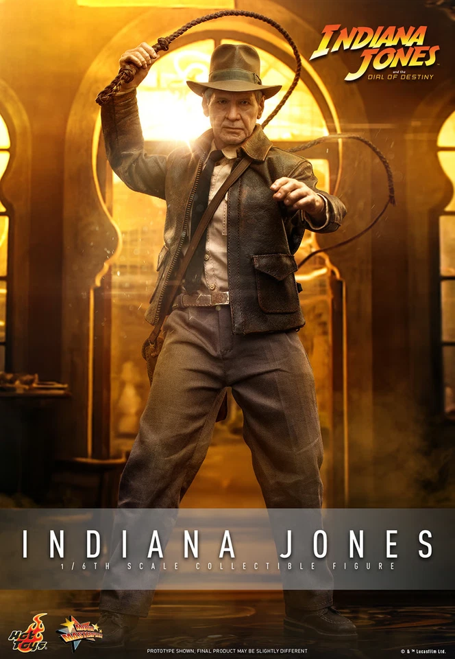 INDIANA JONES and the Dial of Destiny Harrison Ford Hot Toys Sideshow MMS716 - Immagine 2 di 4