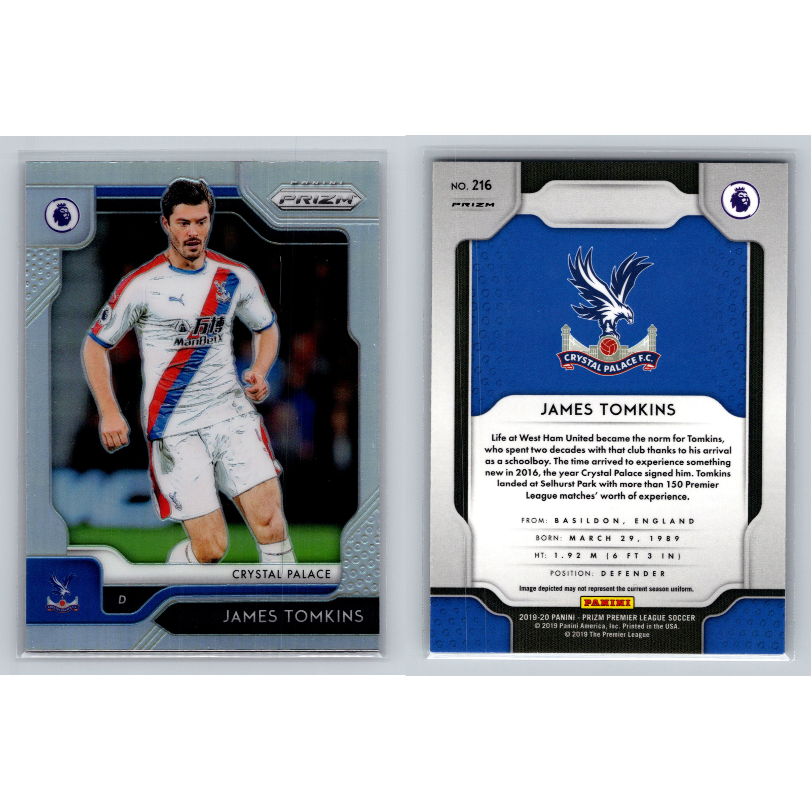 Crystal Palace Lot Panini Topps Rookie RC Prizm Select Mosaic Premier League 15c view 8