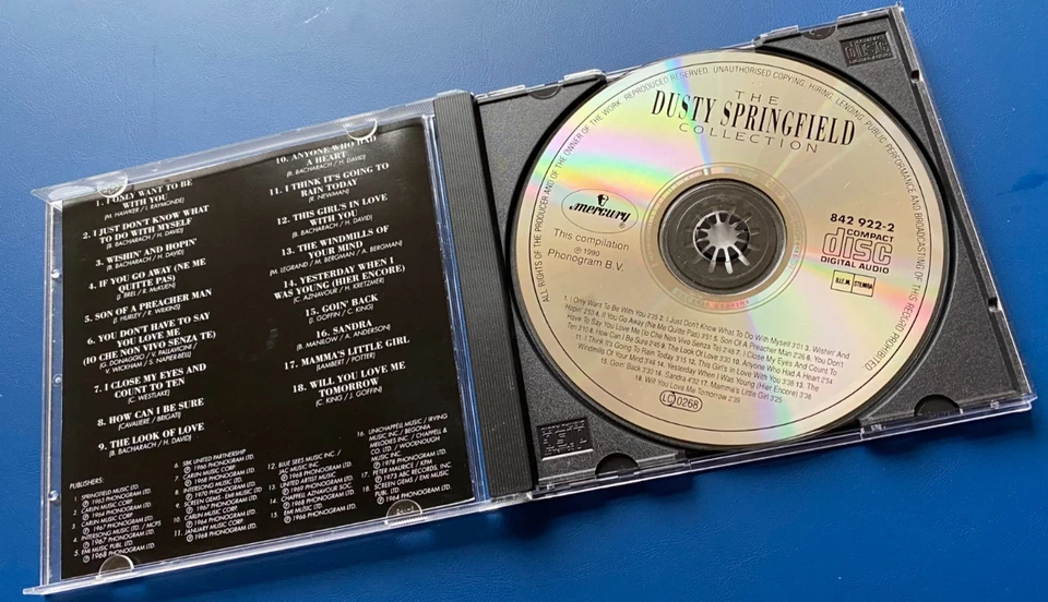 Dusty Springfield – The Collection - Phonogram/Mercury 842 922-2 (1990) - Image 2 of 4