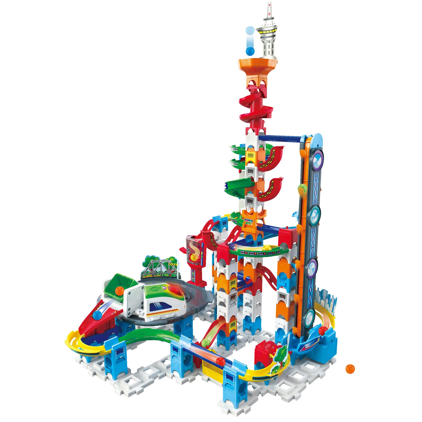 VTECH Marble Rush - Super Sky Tower Set XL300 E Интерактивная канатная дорога Кугельбан Мехрфарб 13790₽