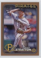 2024 Topps Update Gold 1856/2024 Hunter Stratton #US348 18pg