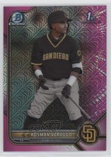 2022 Bowman Chrome Prospects Mega Box Pink Mojo Refractor Rosman Verdugo 12xs