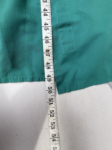 medical Sterile Recovery Patient Robe Green Long Sleeves Size L Relaxed Unisex - Picture 10 of 10