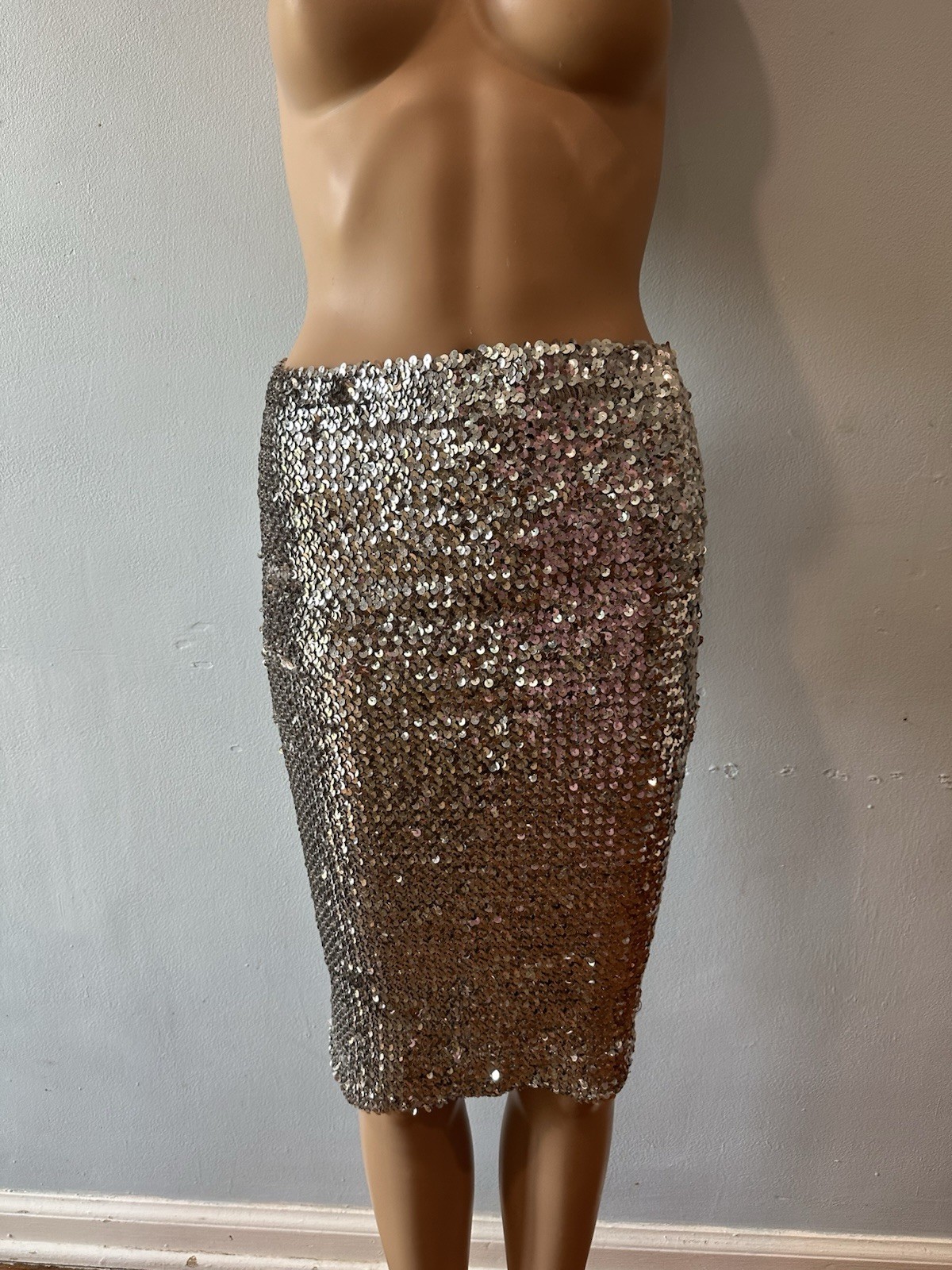 Skirt Pull On Elastic Waist Stretch