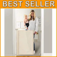 Space-Saving Retractable Safety Gate