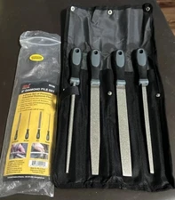IPA 4 Piece 8″ Diamond Coated Industrial File Set Model #8108