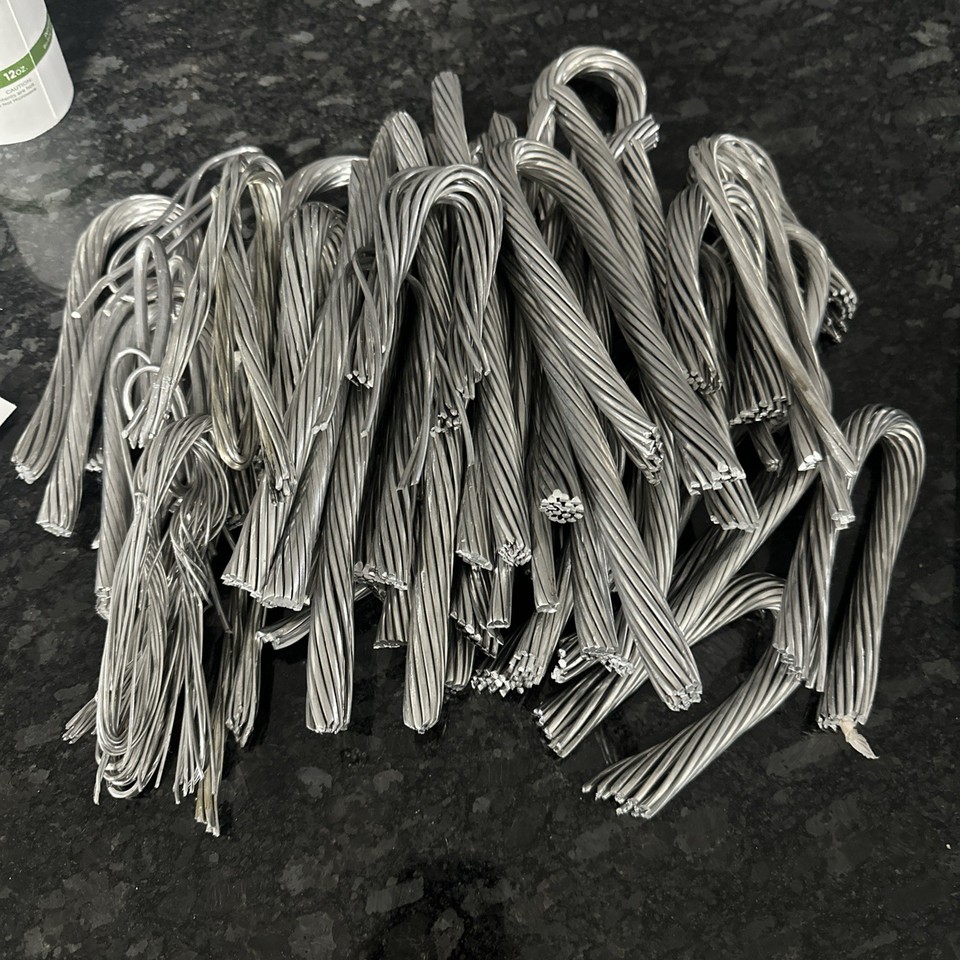 Scrap Aluminum Bare Bright Clean Wire Scrap 6 Lb 9oz High Quality | eBay