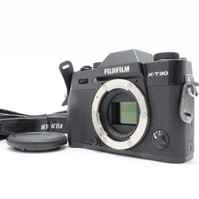  MINT  FUJIFILM X-T30 Black Body 26.1 MP Mirrorless Digital From JAPAN 2819