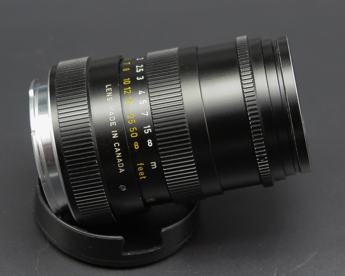 Objectif Leitz TELE-ELMARIT-M 90mm F/2.8 - Monture Leica M - Fabriqué Au Canada