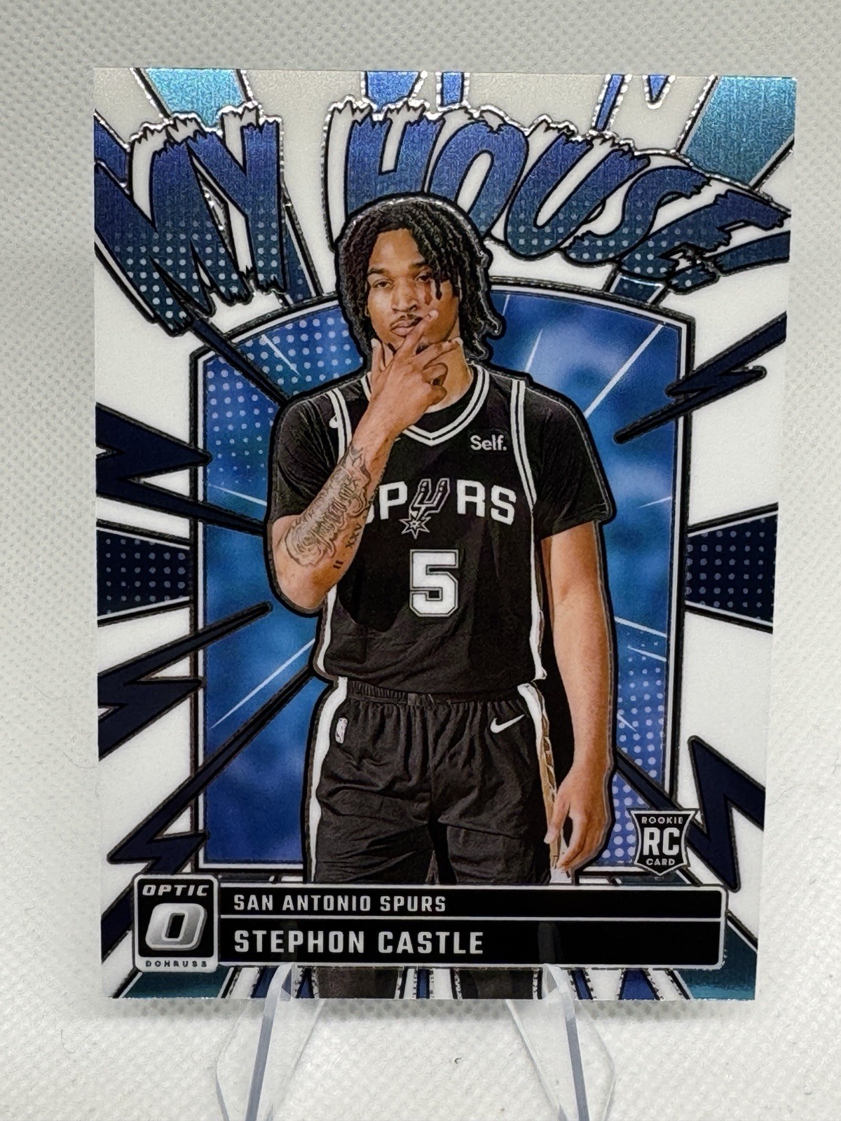2024-25 Panini Donruss Optic Stephon Castle My House #16 (RC) Rookie of the Year