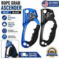 Hand Ascender Rope Grab 8 13mm Tree Climbing Arborist SRT Rescue Gear CE UIAA