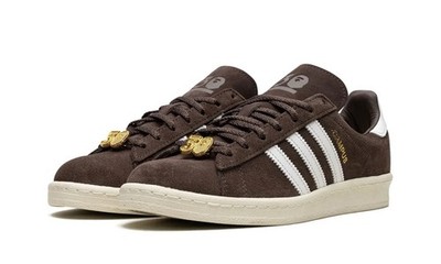 Adidas BAPE x Campus 80s 30th Anniversary - Brown EU 44 US 10 NEU OVP A Bathing