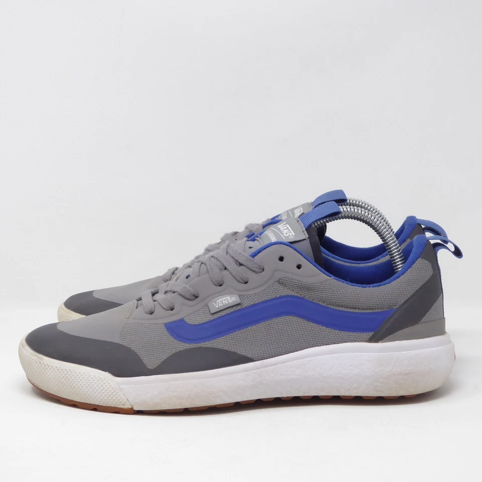 Vans Ultrarange Exo Mens Size 9 Grey Blue Skate Shoes Sneakers - Image 3 of 4