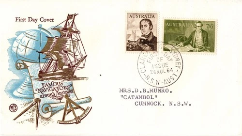Australia Fabulous Navigator Cover to £2