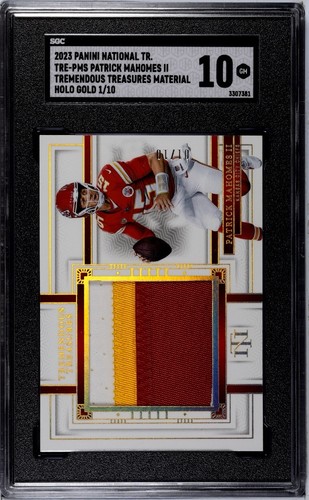 2023 Panini National Treasures Patrick Mahomes II Tremendous Treasures /10