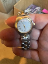 Bulova Accutron Stainless Steel Chronograph Watch, Women