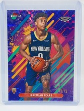 2025-26 Topps Finest Jeremiah Fears RC Rare Purple X-Fractor #73/75