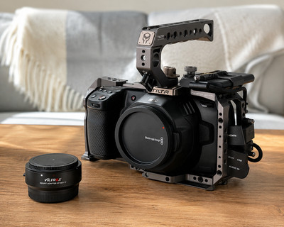 BMPCC 4k + Tilta Full Rig + Viltrox EF-MFT Adapter Bundle