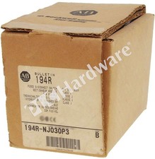 Open Pre-owned Allen Bradley 194R-NJ030P3 /B Disconnect Rotary Switch Fused 30A