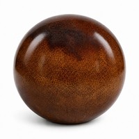 Kerazo Keramik Gartenkugel, Deko-Kugel, FüR Outdoor Ø30Cm, Braun, Frostfest