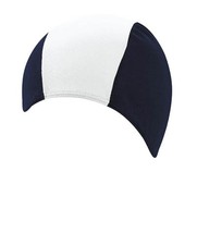 Beco Herren Badekappe Polyester Dunkelblau/Wei&szlig;/Dunkelblau
