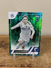 2022-23 Topps #189 Ísak Bergmann Jóhannesson GREEN Inferno Foil #/125 ROOKIE SP
