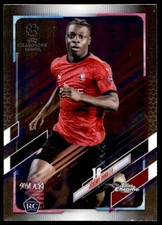 2021 Topps Chrome X Steve Aoki UEFA Champions League Neon Future Jeremy Doku RC