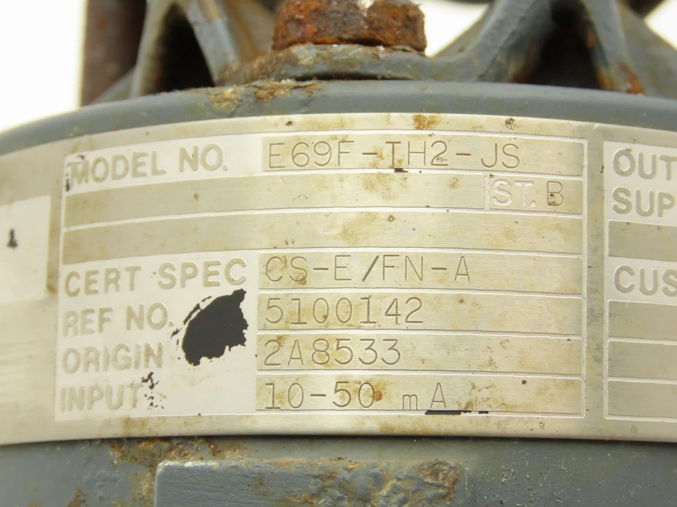 Foxboro E69F-TH2-JS Current To Air Converter Transducer 3-15psi In 19-23psi Out - Image 2 of 4