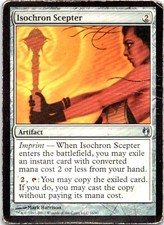 Isochron Scepter U Duel Decks: Izzet vs. Golgari 16 NM NM-LP
