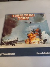 Tora Tora Tora Laserdisc Stereo Extended Play CBS FOX 1983 NOT A DVD