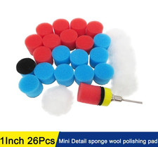 26pcs Mini Car Polishing Pad Kit Foam Buffing...