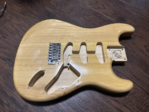 Fender Stratocaster Gloss wood Guitar XGP Strat Body