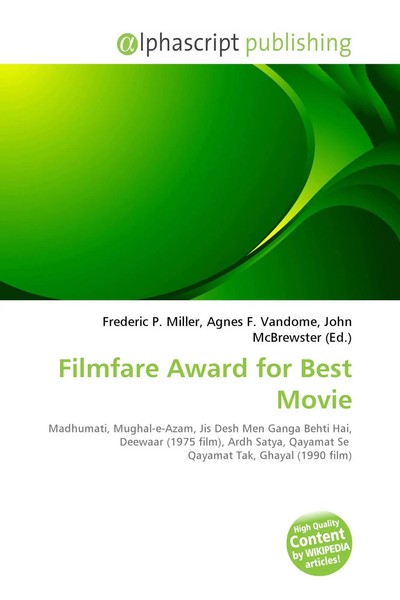 Frederic P. Miller (U. A.) | Filmfare Award For Best Movie | Taschenbuch (2026)-image