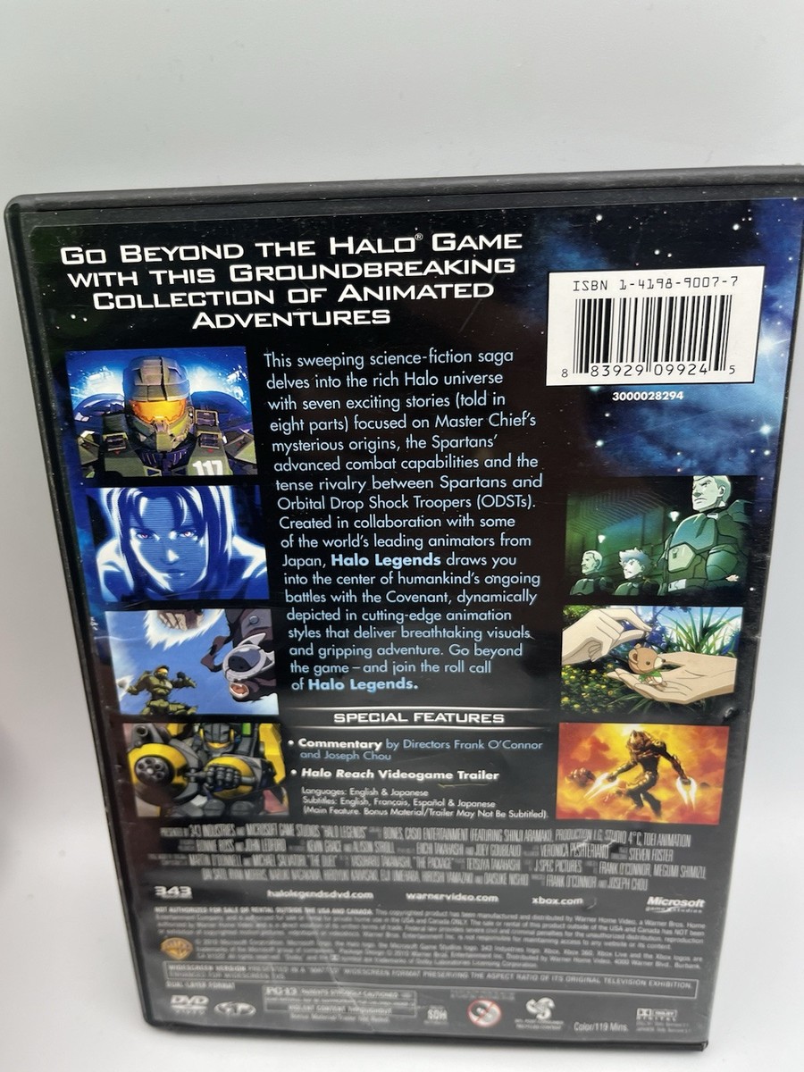 Halo Legends - DVD - VERY GOOD 883929099245| eBay