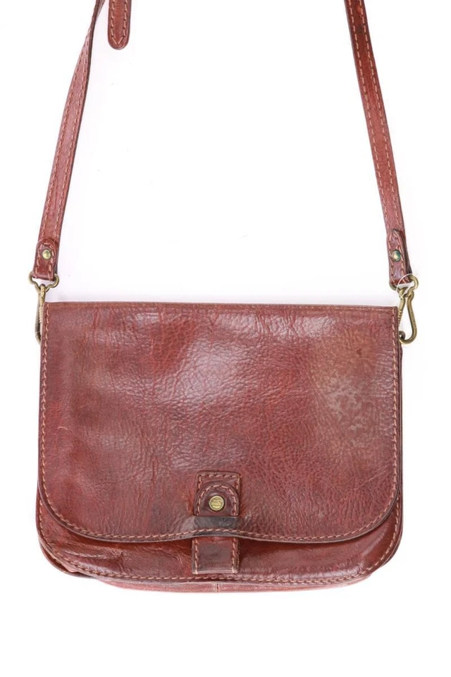 ✅ Sac vintage en cuir marron The Bridge ✅ - Photo 1/4