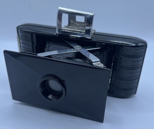 Cámara y estuche plegables Kodak Jiffy VP vintage - Imagen 3 de 8