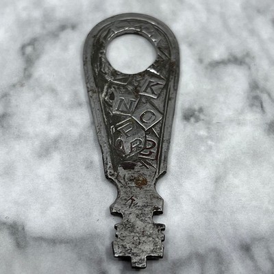 Vintage Primitive Handmade Key from Children's Spoon SA2