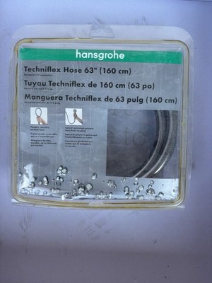 hansgrohe Techniflex Handheld Shower Replacement Shower Hose 63-inch Chrome