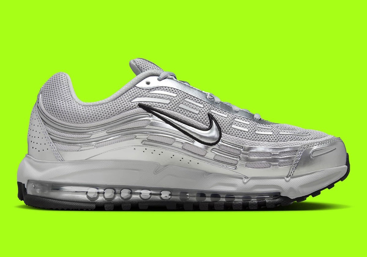 Nike Air Max TL 2.5 Metallic Silver Mens Grey & Black Sports