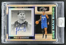 2024-25 Panini One and One Paolo Banchero One Man Show #/49 Magic