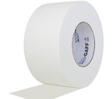 Pro Gaff White Gaffers Tape 3" x 55 yd Roll