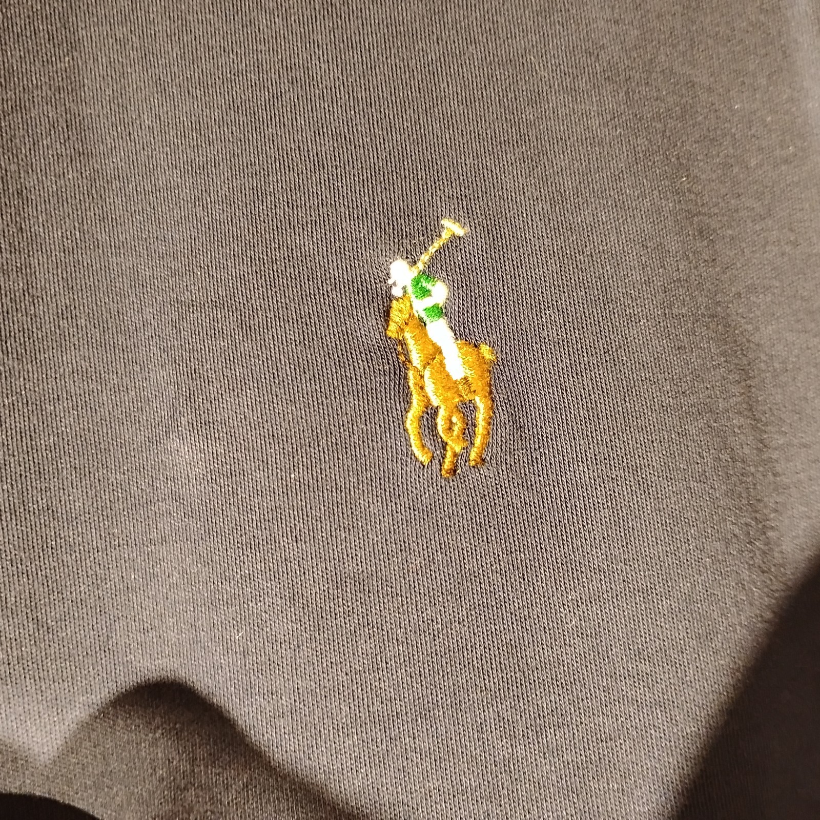 Polo Ralph Lauren camicia uomo XL XLarge blu navy carne pony pima soft touch