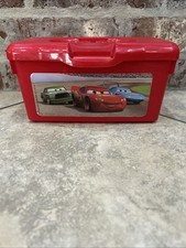 Huggies Baby Wipes Red Container Lightning McQueen Chick Dinoco EMPTY