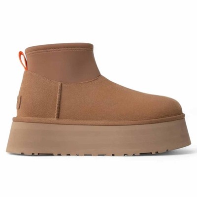 UGG BOOTS ?CLASSIC MINI DIPPER? 1168170 KASTANIE