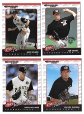 2001 Donruss The Rookies SILVER - PITTSBURGH PIRATES Team Set