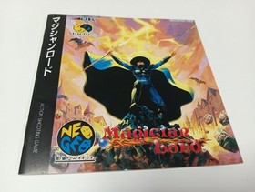 Magician Lord Neo Geo CD SNK ADK Retro Action Shooting Game Japan Import Tested