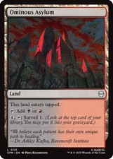 2025 Magic: The Gathering: SPM - Ominous Asylum (#181, Foil, Land, Near Mint)